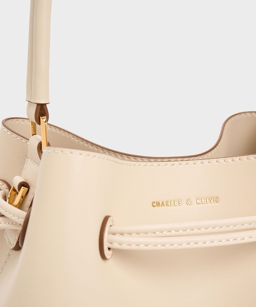 「CHARLES & KEITH」 2WAYバッグ L ダークブラック レディース