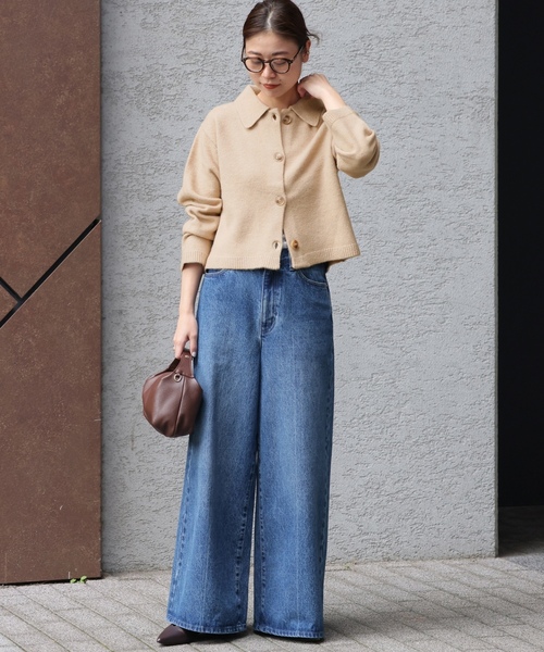 「JOURNAL STANDARD relume」 長袖カットソー FREE チャコールグレー レディースの画像