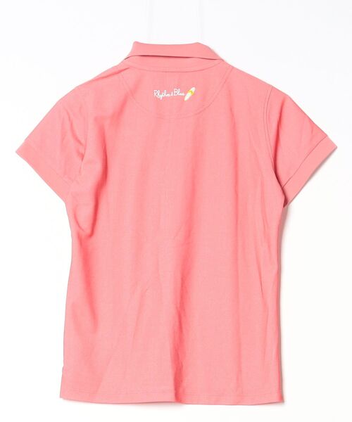 「le coq sportif」 半袖ポロシャツ L ピンク レディース_画像2