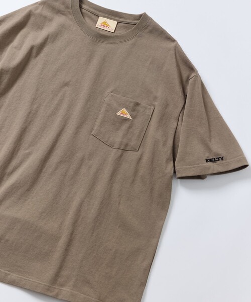「FREAK'S STORE」 半袖Tシャツ LARGE グレイッシュベージュ メンズ_画像7