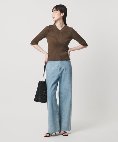 UNITED ARROWS（ユナイテッドアローズ） ニット セーター リブ Vネック