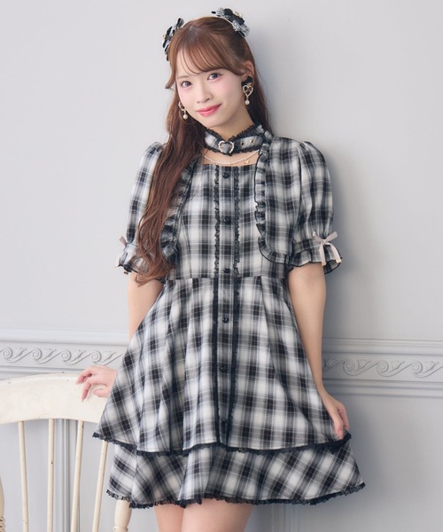 ROJITA（ロジータ） ワンピース ハートバックルボレロ風ワンピース