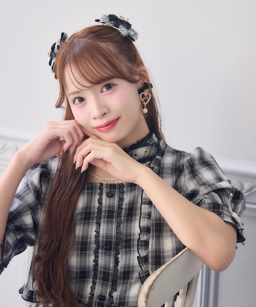 ROJITA（ロジータ） ワンピース 半袖 ハートバックルボレロ風