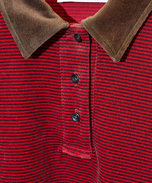 「ROSE BUD」 「mici」長袖シャツ ONE SIZE レッド レディース_画像5