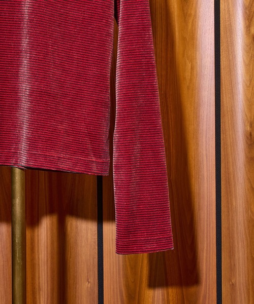 「ROSE BUD」 「mici」長袖シャツ ONE SIZE レッド レディース_画像6