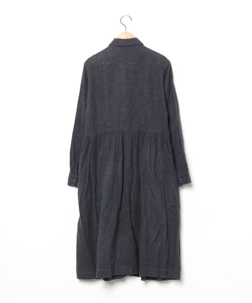 「MORIKAGE SHIRT」 長袖ワンピース M グレー レディース_画像2