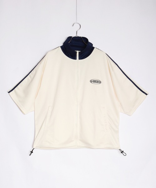 「WESTSEA」 ジャージブルゾン L ナチュラル メンズ_画像6