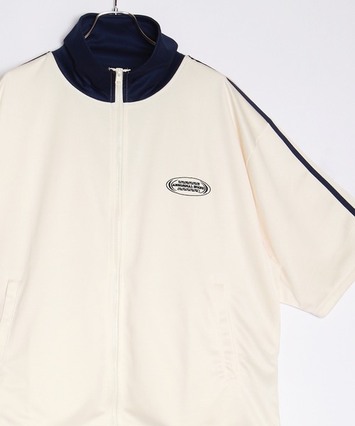 「WESTSEA」 ジャージブルゾン L ナチュラル メンズ_画像9
