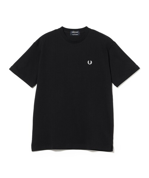 【 EDIFICE別注】FRED PERRY ロゴＴ　Sサイズ　ブラック FRED PERRY（フレッドペリー） tシャツ 「別注」FRED PERRY / ロゴ T