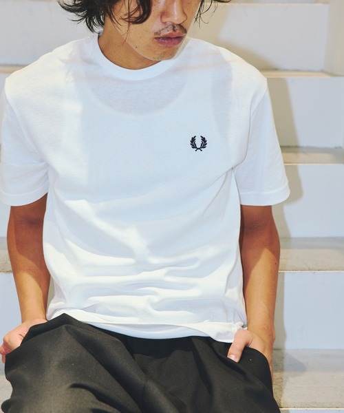 FRED PERRY（フレッドペリー） tシャツ 「別注」FRED PERRY / ロゴ T
