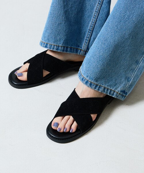 FREAK'S STORE（フリークスストア） サンダル 限定展開 クロス ベルト