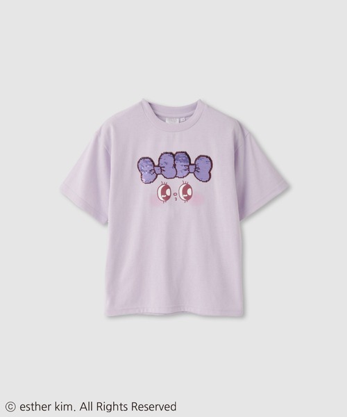 tシャツ EstherBunnyLittle エスターバニーリトル スパンコールTシャツ