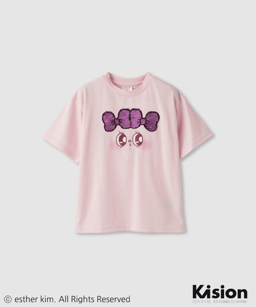 tシャツ EstherBunnyLittle エスターバニーリトル スパンコールTシャツ