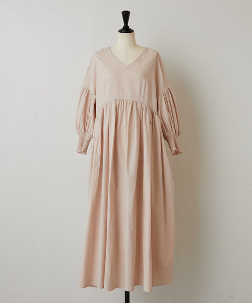 BEARDSLEY 長袖ワンピース    レディース F BEARDSLEY（ビアズリー） 長袖ワンピース FREE ピンク レディース