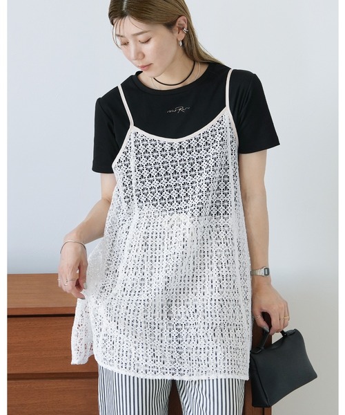 reca（レカ） チュニック レースキャミチュニック : ZOZOTOWN Yahoo!店