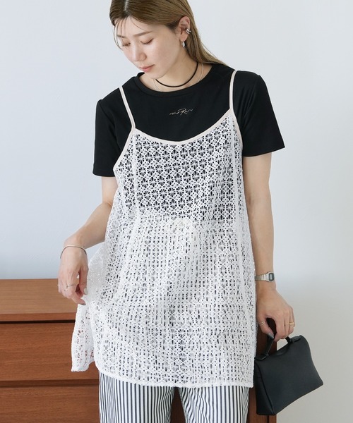reca（レカ） チュニック レースキャミチュニック : ZOZOTOWN Yahoo!店