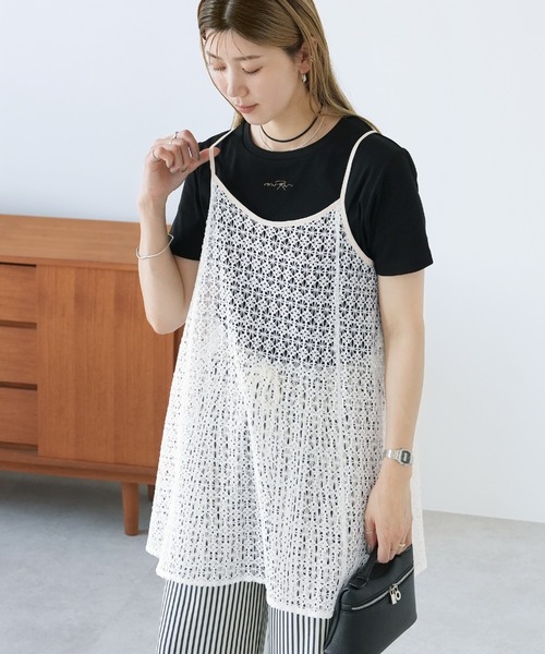 reca（レカ） チュニック レースキャミチュニック : ZOZOTOWN Yahoo!店