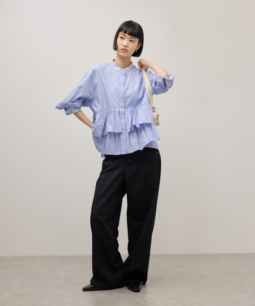 ADAM ET ROPE'（アダムエロペ） ブラウス シャツ 「WEB限定」・「定番