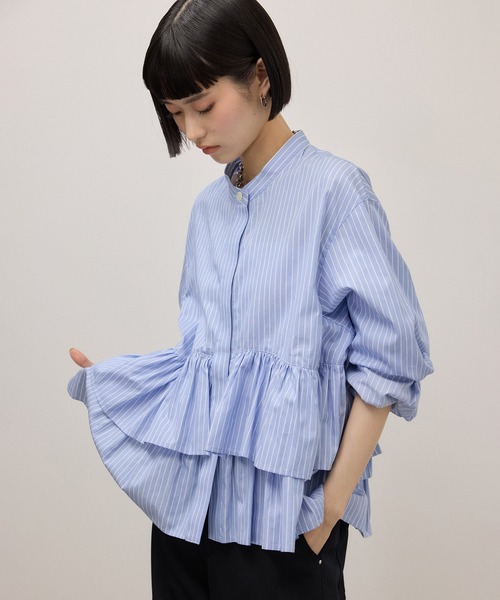 ADAM ET ROPE'(アダムエロペ) ブラウス シャツ 「WEB限定」・「定番 ADAM ET ROPE'(アダムエロペ) ブラウス シャツ 「WEB限定」・「定番