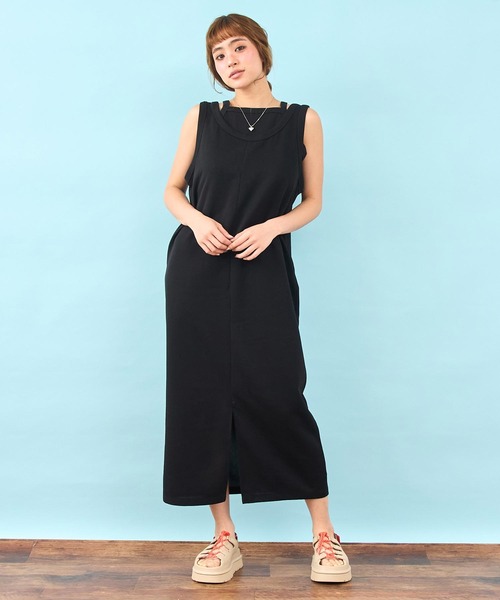 anap mimpi（アナップミンピ） ワンピース キャミソールセット 前後