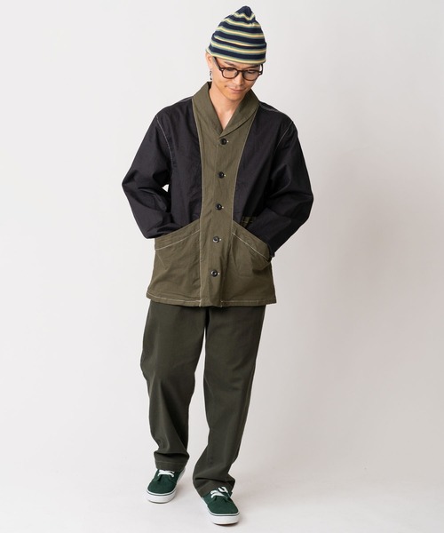 「gym master」 ジャケット LARGE オリーブ メンズ_画像8