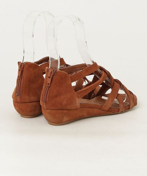 「Sara Jones」 フラットサンダル 37 ブラウン レディース_画像2