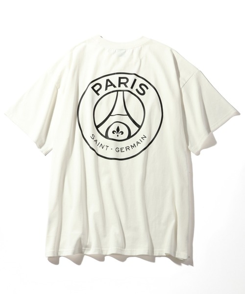 「PARIS SAINT-GERMAIN」 半袖Tシャツ X-LARGE ホワイト メンズ_画像2