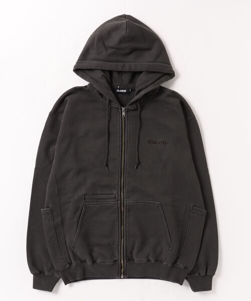 XLARGE（エクストラ ラージ） ジップアップパーカー L ブラック メンズ