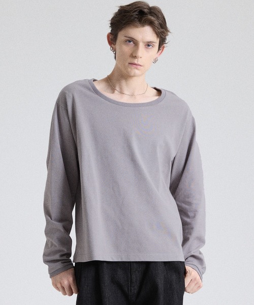 新品!!The BONEZ ロングTシャツ グレー Lサイズ ロンT LAB 新品!! The BONEZ ロングTシャツ グレー Lサイズ ロンT LAB The BONEZ