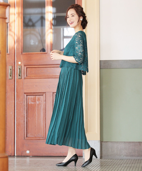 バーゲン ドレス シフォンプリーツマキシ丈ワンピース 結婚式パーティードレス Zozotown Paypayモール店 通販 Paypayモール 気質アップ Mercurytechnologies Mn Com