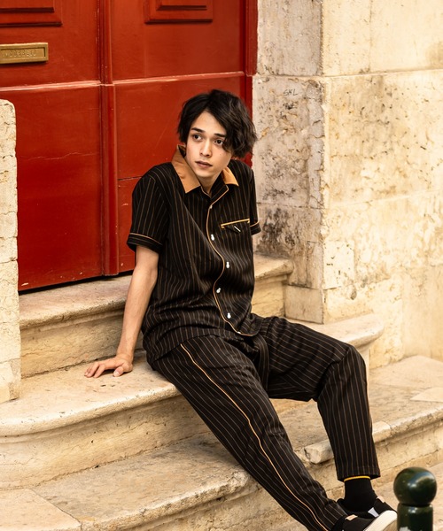 glamb（グラム） パンツ Double wood bowling pants / ダブルウッド