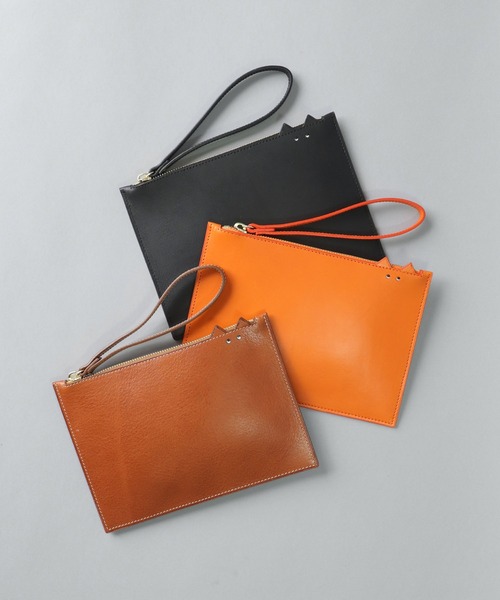 ポーチ 【 TATAKIT.m paris / タタキットエム 】CAT POUCH / キャットポーチ TATAKIT paris タタキットエム CAT POUCH MALIBU，アートカイブス