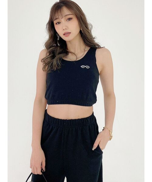 GYDA（ジェイダ） タンクトップ 「セットアップ着用可」SUNGLASSES