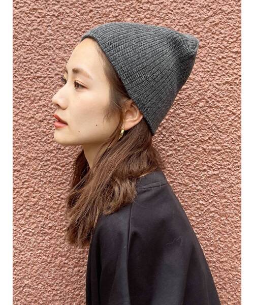 帽子 キャップ リブ編みニット帽 Zozotown Yahoo 店 通販 Yahoo ショッピング