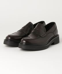 新品 ステファノロッシ 本革 スカーロ タッセル ローファー 黒 26.5㎝ STEFANO ROSSI】 ステファノロッシ SQUALO TASSEL スカーロ