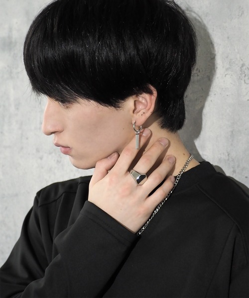 SBG by 7JEWELRY ピアス SBG バーデザインピアス/イヤリング SBG by 7JEWELRY ピアス SBG バーデザインピアス/イヤリング