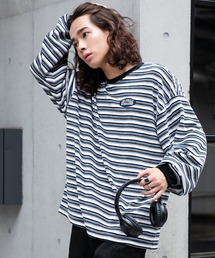 tシャツ WEGO/ベロアボーダーワンポイントロンT メンズ レディース｜ZOZOTOWN Yahoo!店