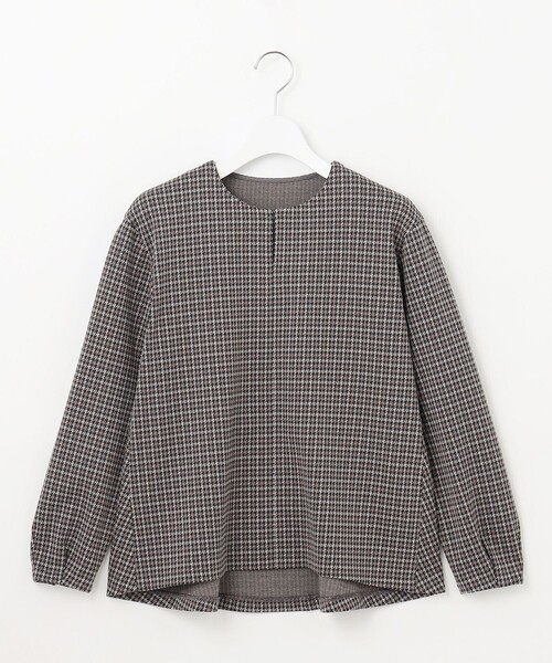 tシャツ ガンクラブチェック ペプラム カットソー レディース tシャツ ガンクラブチェック ペプラム カットソー レディース