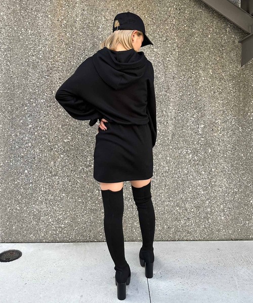 ENVYM ワンピース ワンポイントスウェットワンピース : ZOZOTOWN Yahoo