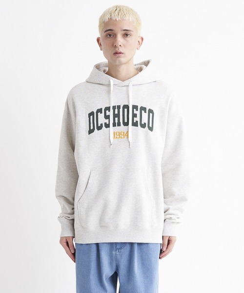 DC SHOES パーカー 23 COLLEGE PH/DCカレッジロゴプルオーバー