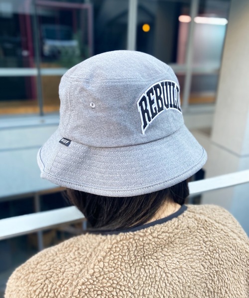 HUF（ハフ） 帽子 ハット DESTROY REBUILD BUCKET デストロイ リビルド