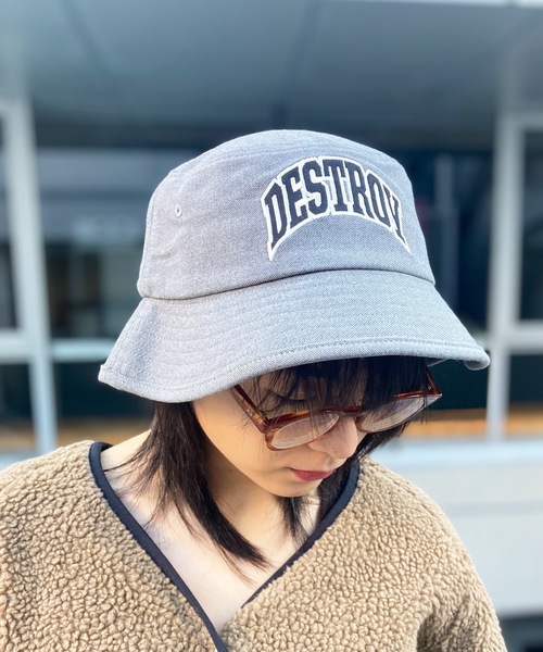 HUF（ハフ） 帽子 ハット DESTROY REBUILD BUCKET デストロイ リビルド