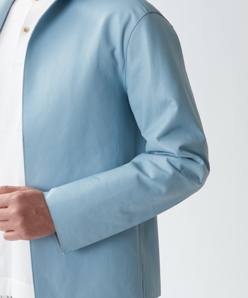 DESIGNWORKS（デザインワークス） 革ジャン ライダース ボタンレス