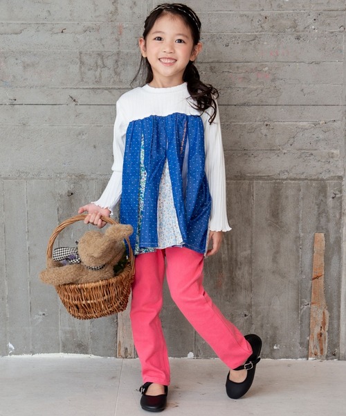 Juana de Arcoパッチワークチュニック Rag Mart（ラグマート） チュニック パッチワークチュニックTシャツ