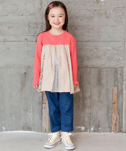Rag Mart（ラグマート） チュニック パッチワークチュニックTシャツ