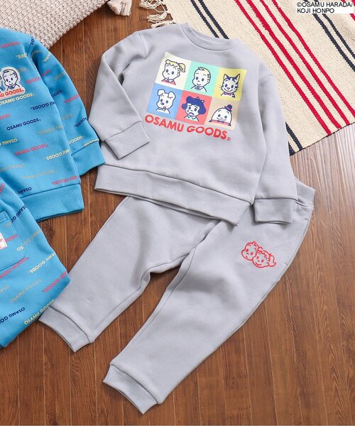 ルームウェア パジャマ 「OSAMU GOODSコラボ」セットアップ キッズ