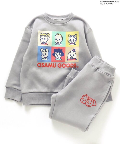 ルームウェア パジャマ 「OSAMU GOODSコラボ」セットアップ キッズ
