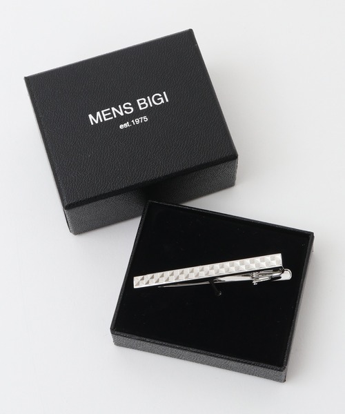 MEN'S BIGI（メンズビギ） ネクタイピン ダイヤカットタイバー