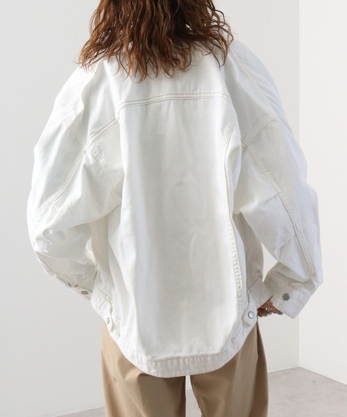 hunch デニムジャケット gジャン BACKコクーンGジャン