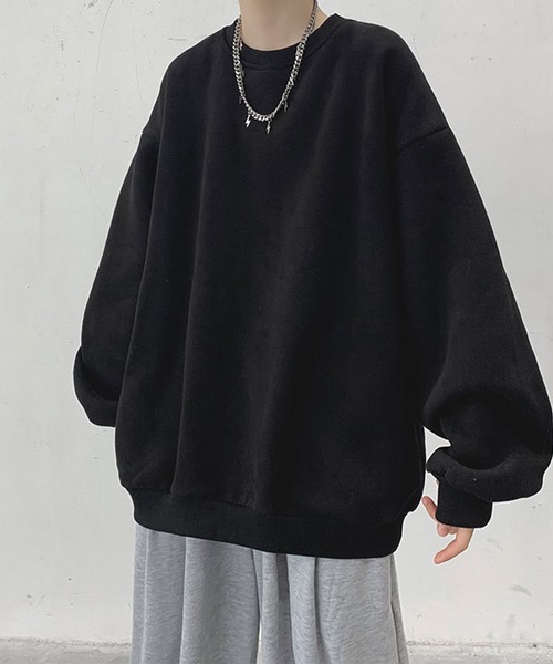 トレーナー スウェット 「7色展開」オーバーサイズルーズシルエット